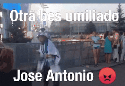 Otra vez humillado