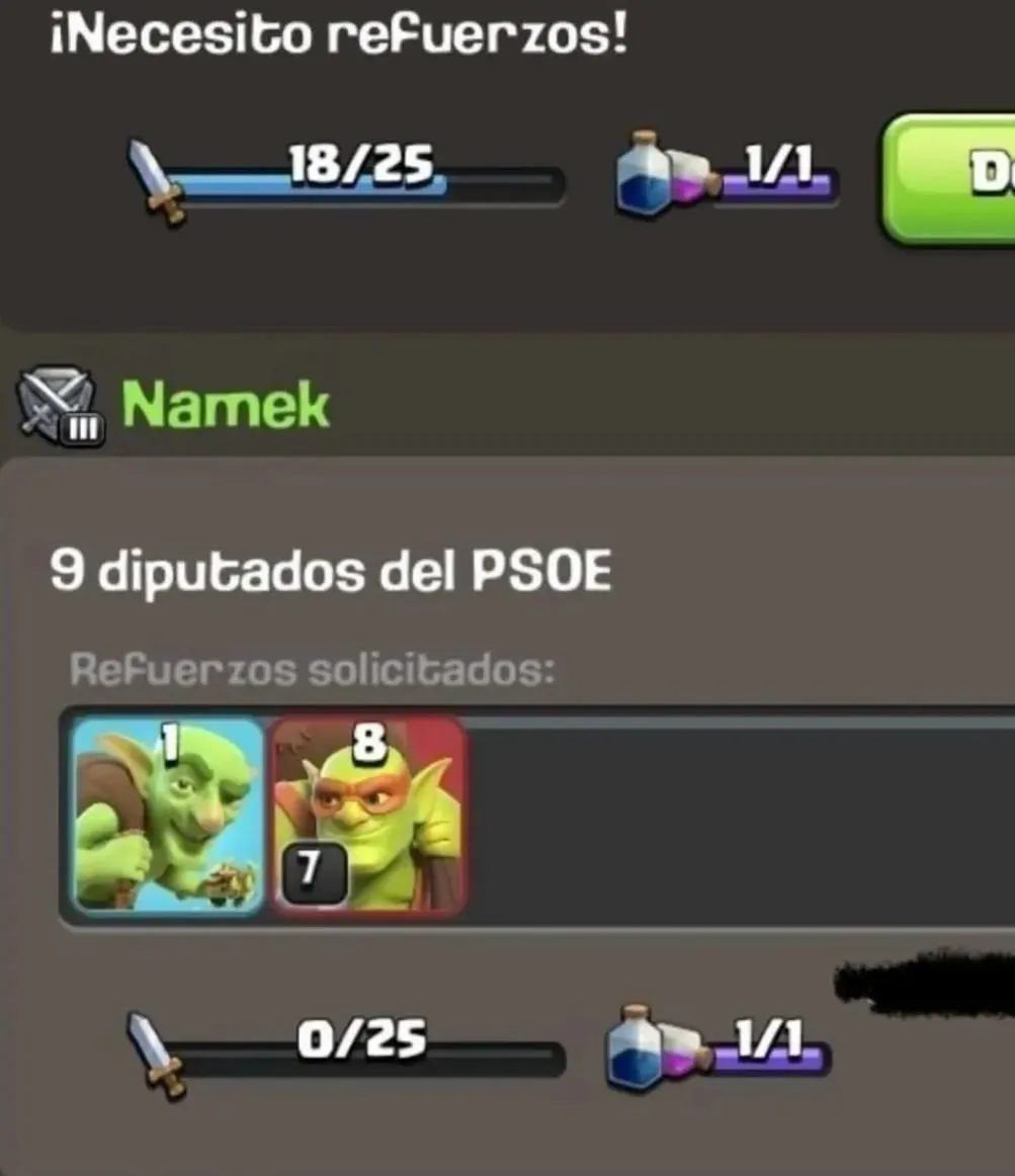Diputados PSOE