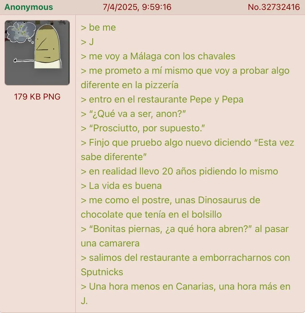 j greentext